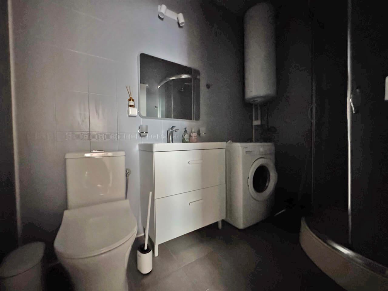 Spacious two-bedroom apartment with pool view in Sunny Beach