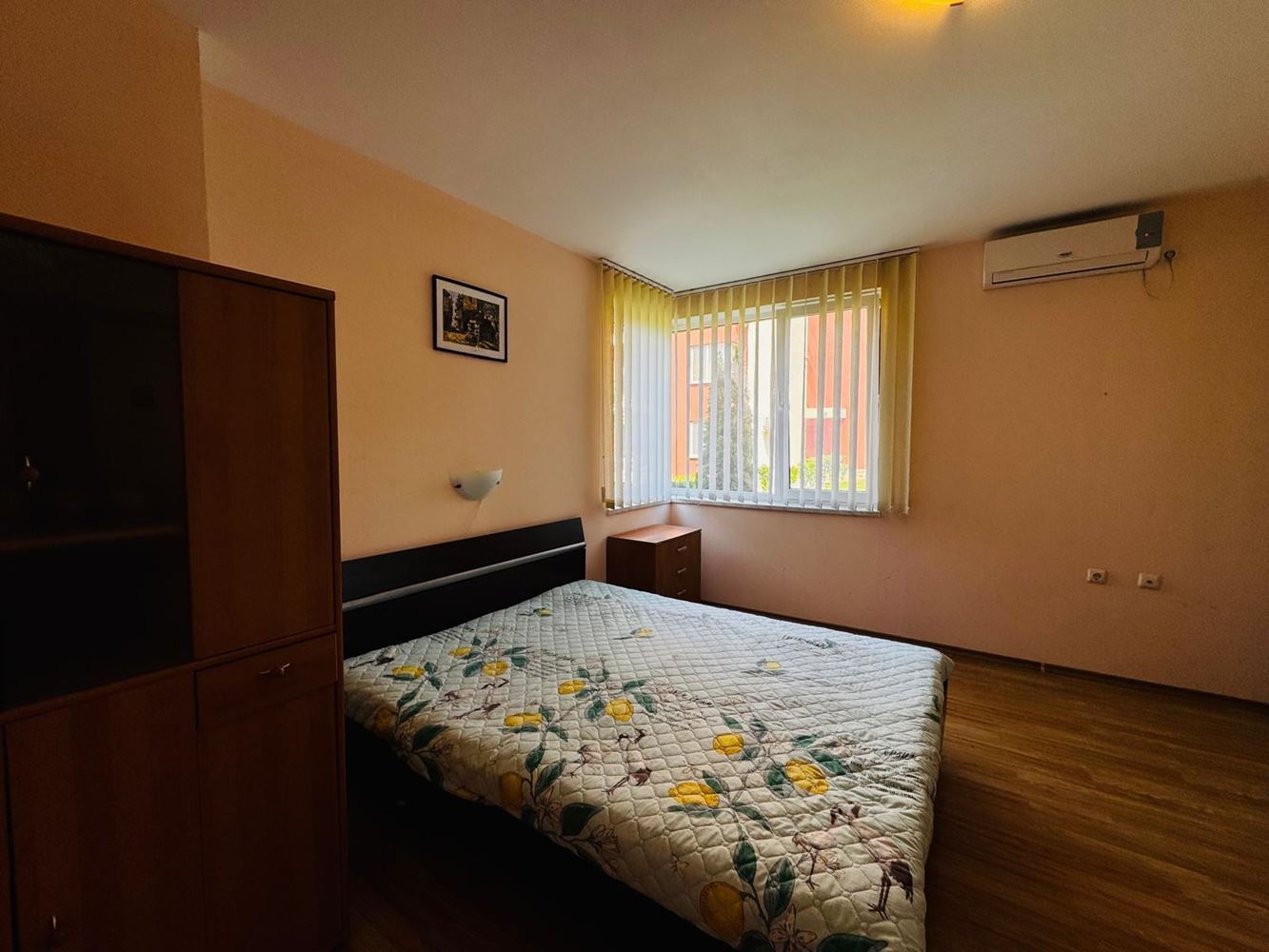 Cozy Three-room Apartment on the Ground Floor in Sunny Beach – Excellent Investment Near the Aquapark and the Sea