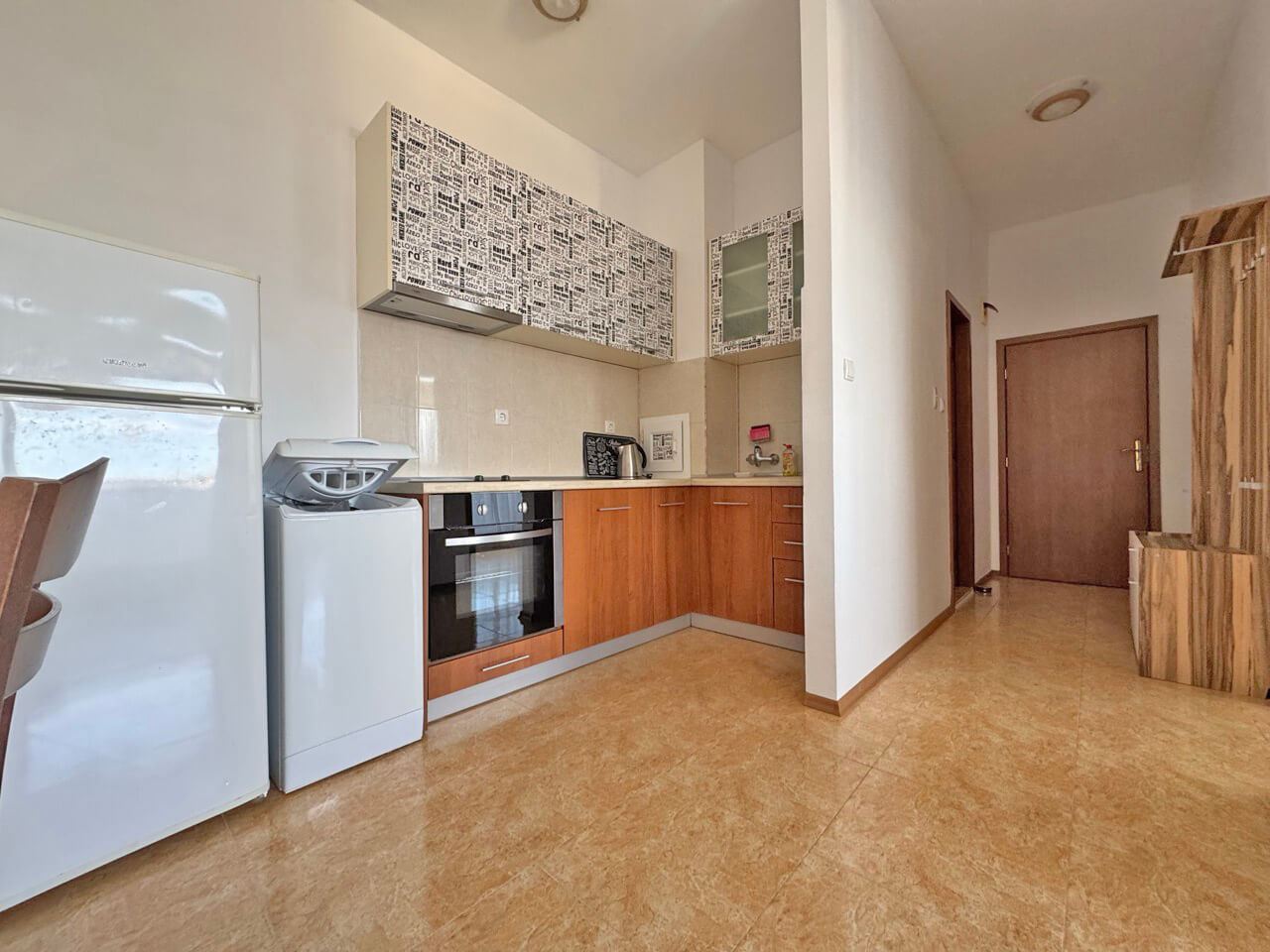 Cozy One-Bedroom Apartment with Pool View in Sunny Beach
