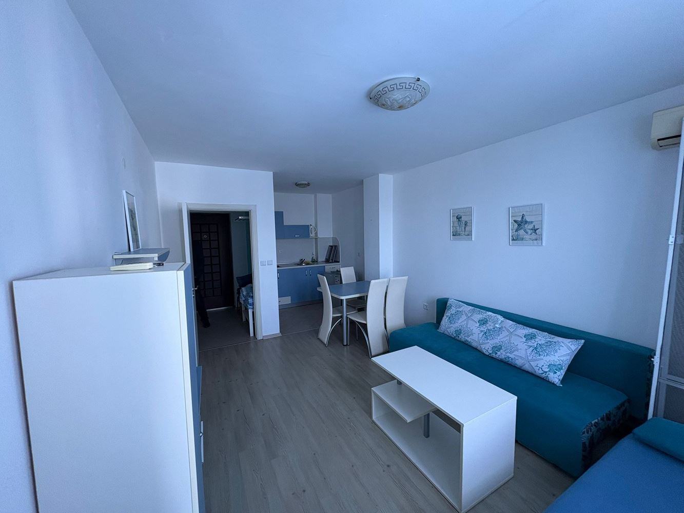 Spacious Two-Room Apartment on the First Sea Line in Pomorie