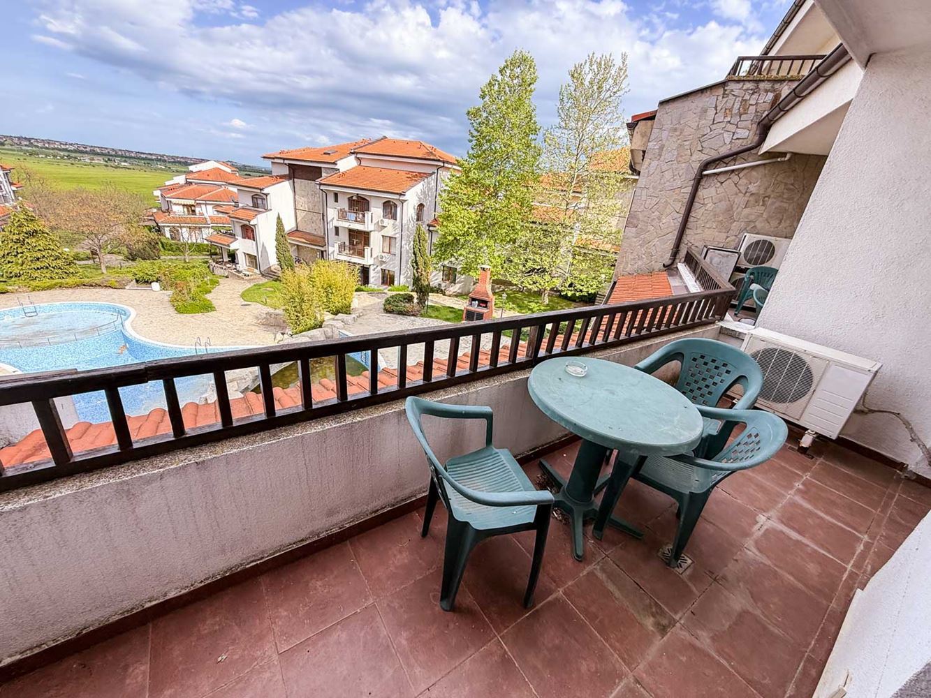 Spacious Two-Bedroom Apartment with Partial Sea Views in Aheloy