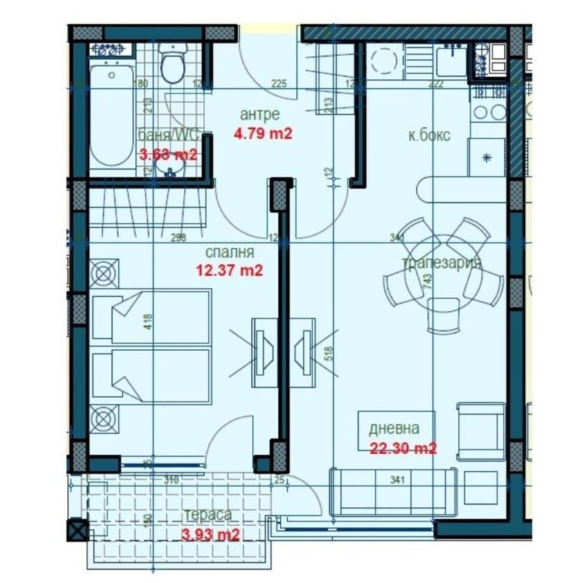 One-bedroom apartment 400 m from the sea in Sunny Beach – an excellent investment and a wonderful place for a holiday