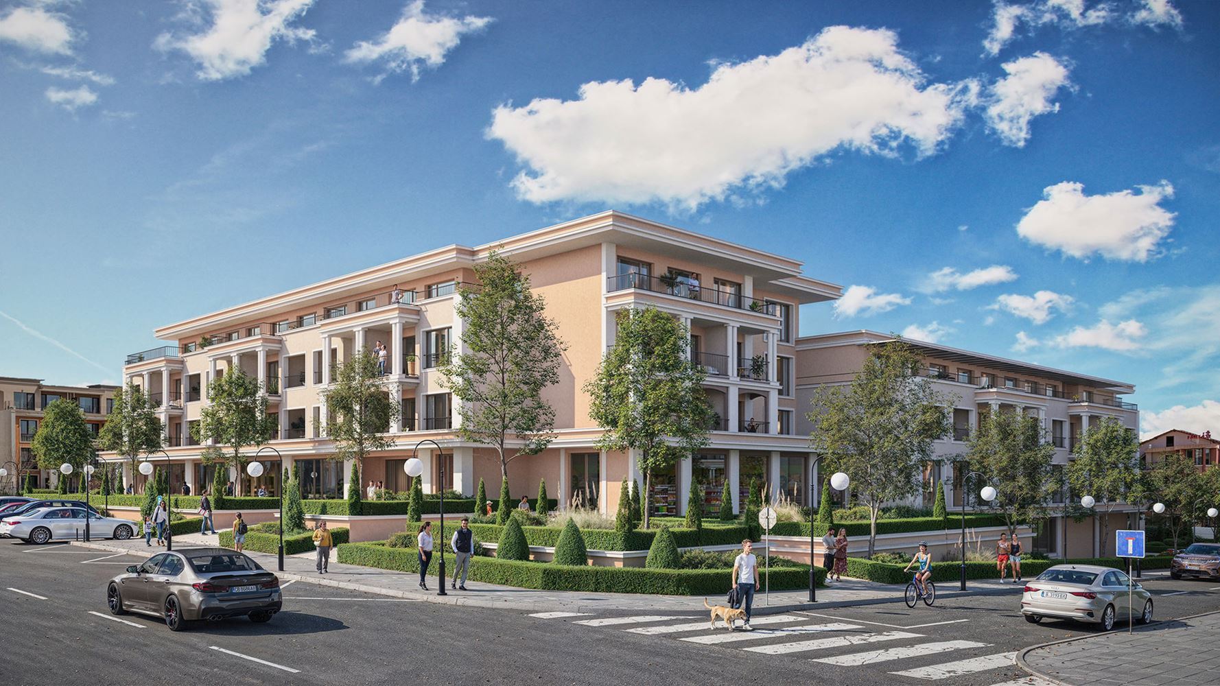 Studio Apartment in a Premium Complex on the First Line by the Sea in Sveti Vlas