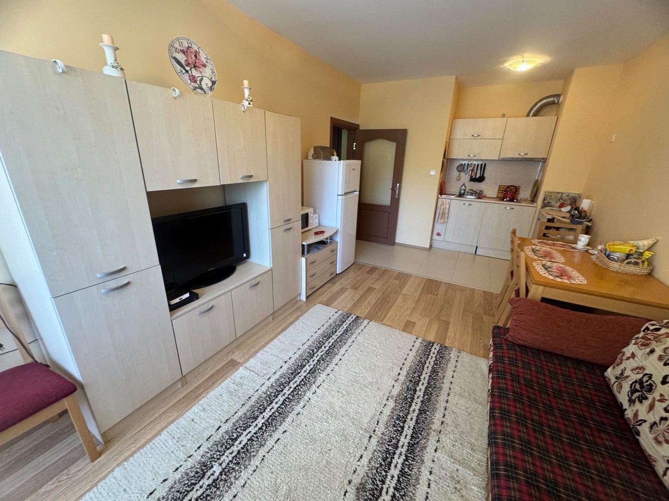 One-bedroom apartment in the Old Town of Pomorie – fully furnished, in a residential building and ready to move in