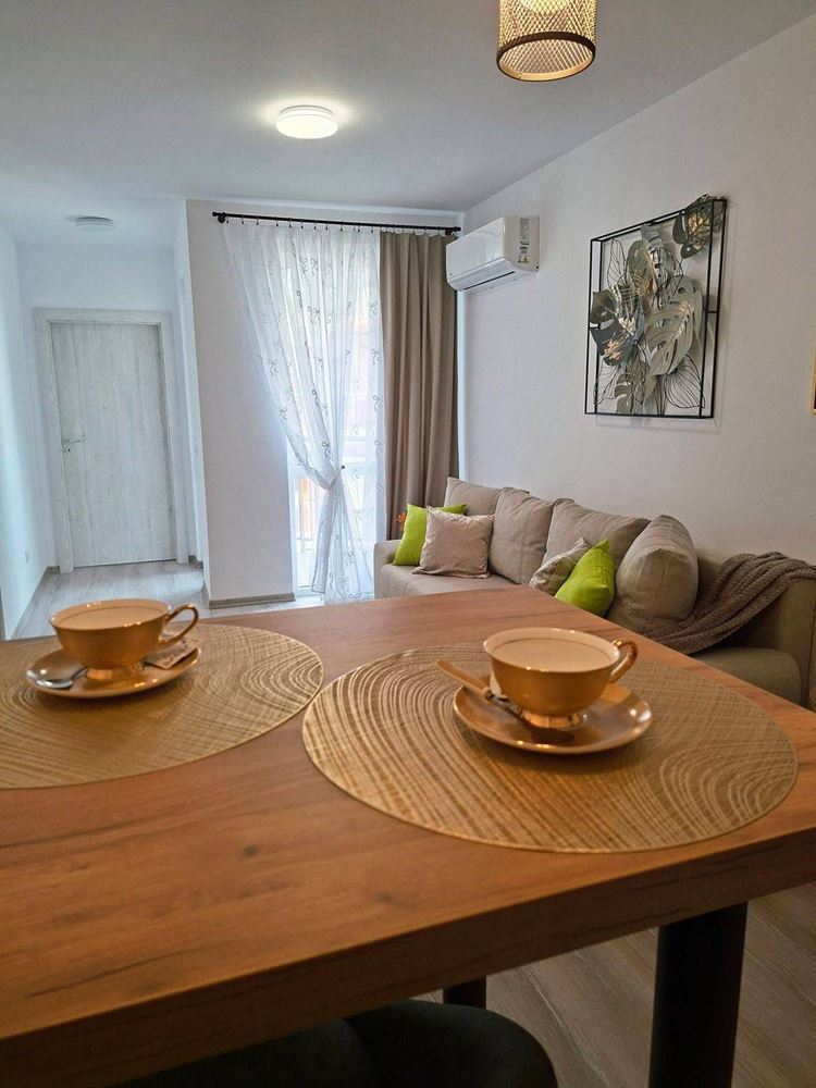 Stylish one-bedroom apartment with low maintenance fee in Sunny Beach – comfort, security and an excellent seaside investment
