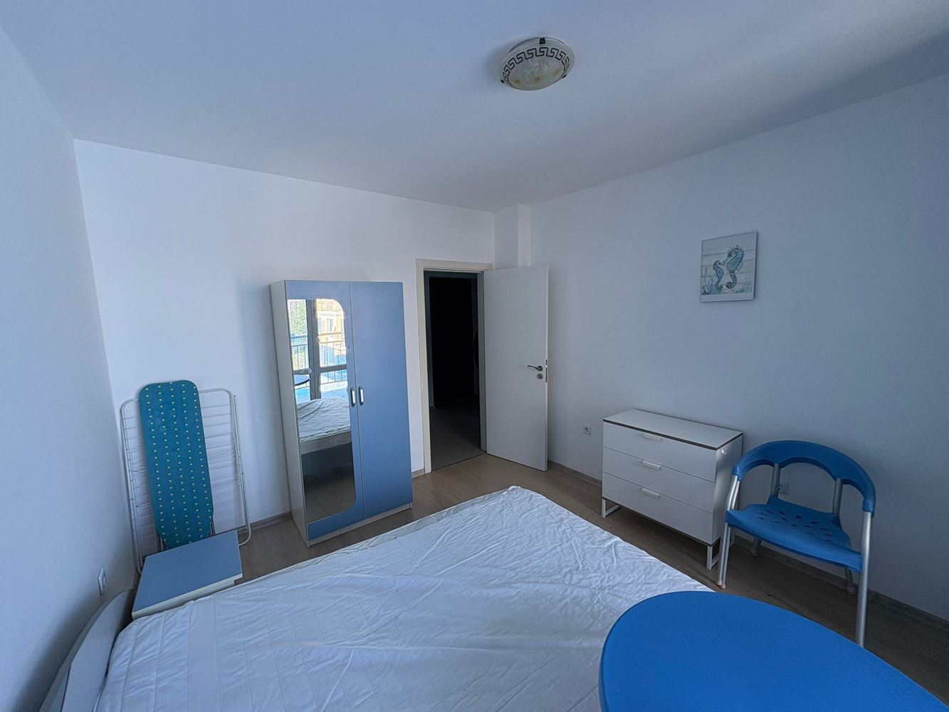 Spacious Two-Room Apartment on the First Sea Line in Pomorie