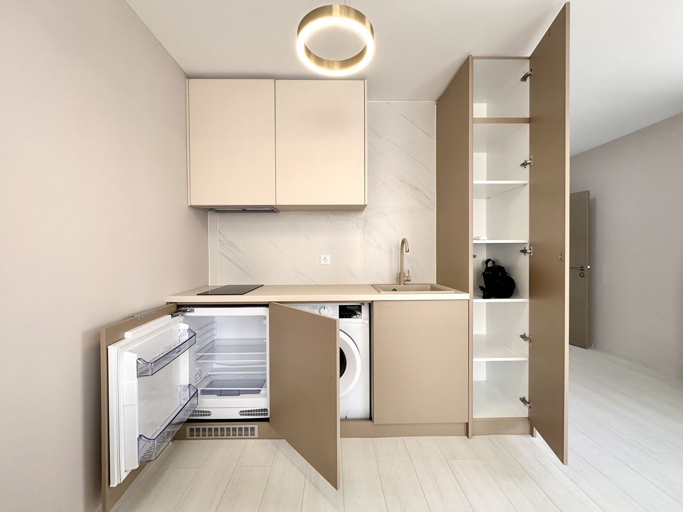 Cozy one-bedroom apartment with pool and green area view in Sunny Beach – ready to use