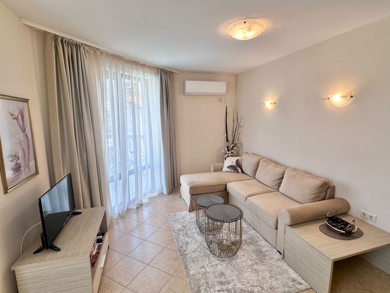 Unique One-Bedroom Apartment with Balcony and Pool View in a Prestigious Complex in Sunny Beach