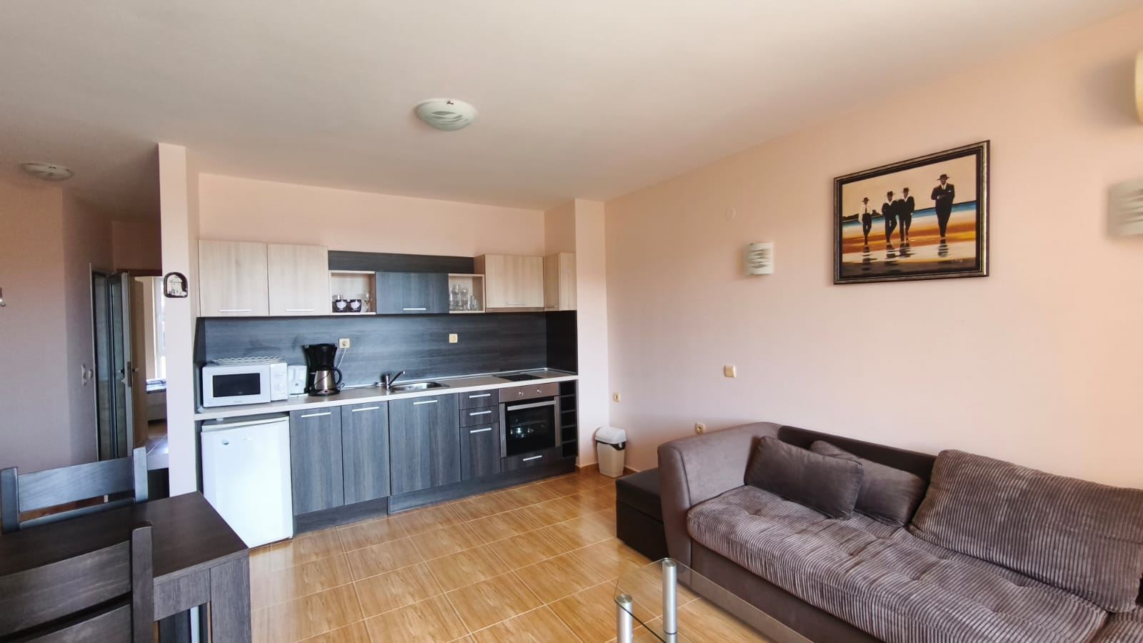 Spacious Two-Bedroom Apartment with Sea View in Sveti Vlas, 200 Meters from the Beach