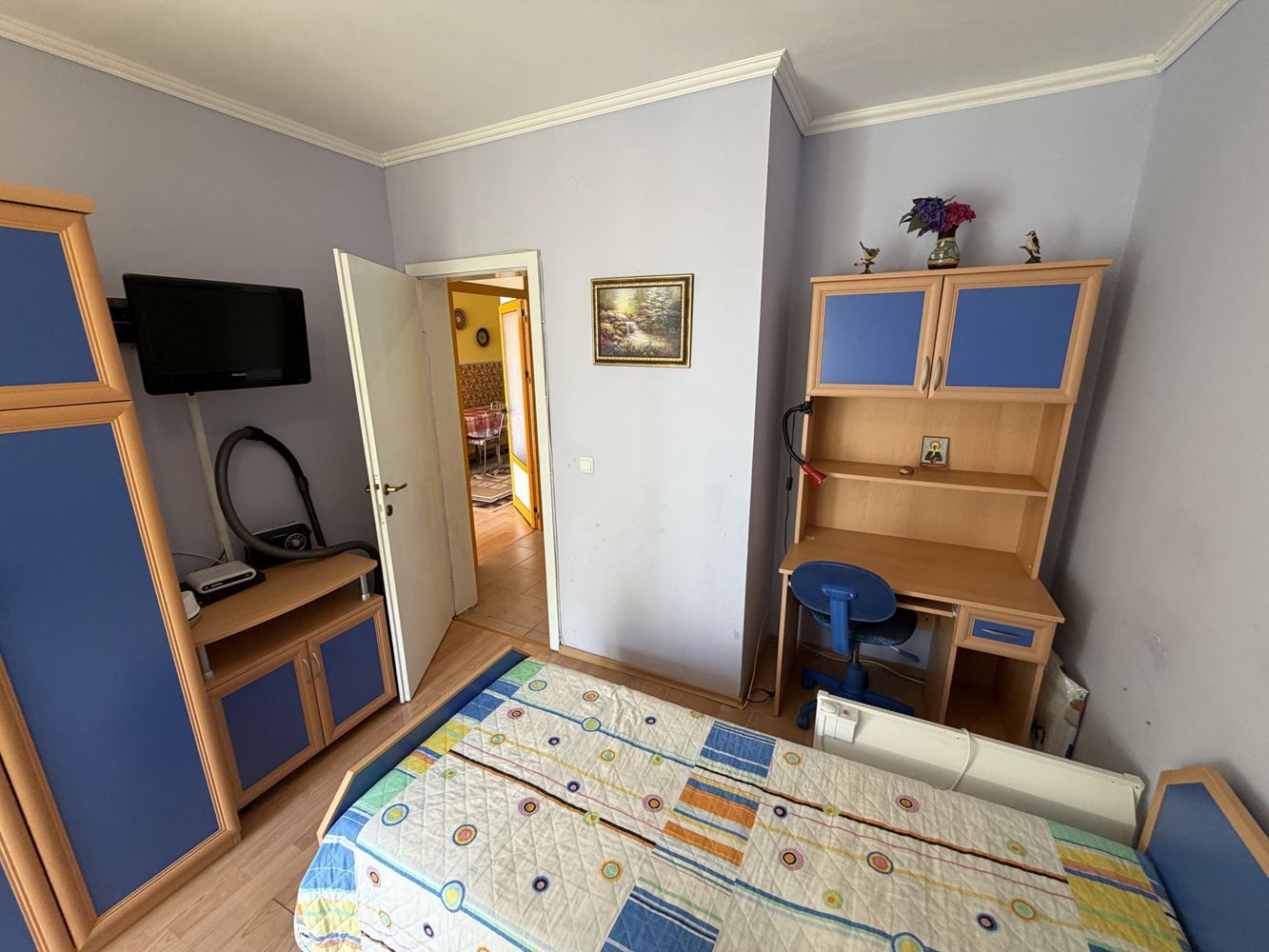 One-Bedroom Apartment with a Spacious Terrace and Sea View in Sveti Vlas – 300 Metres from the Beach