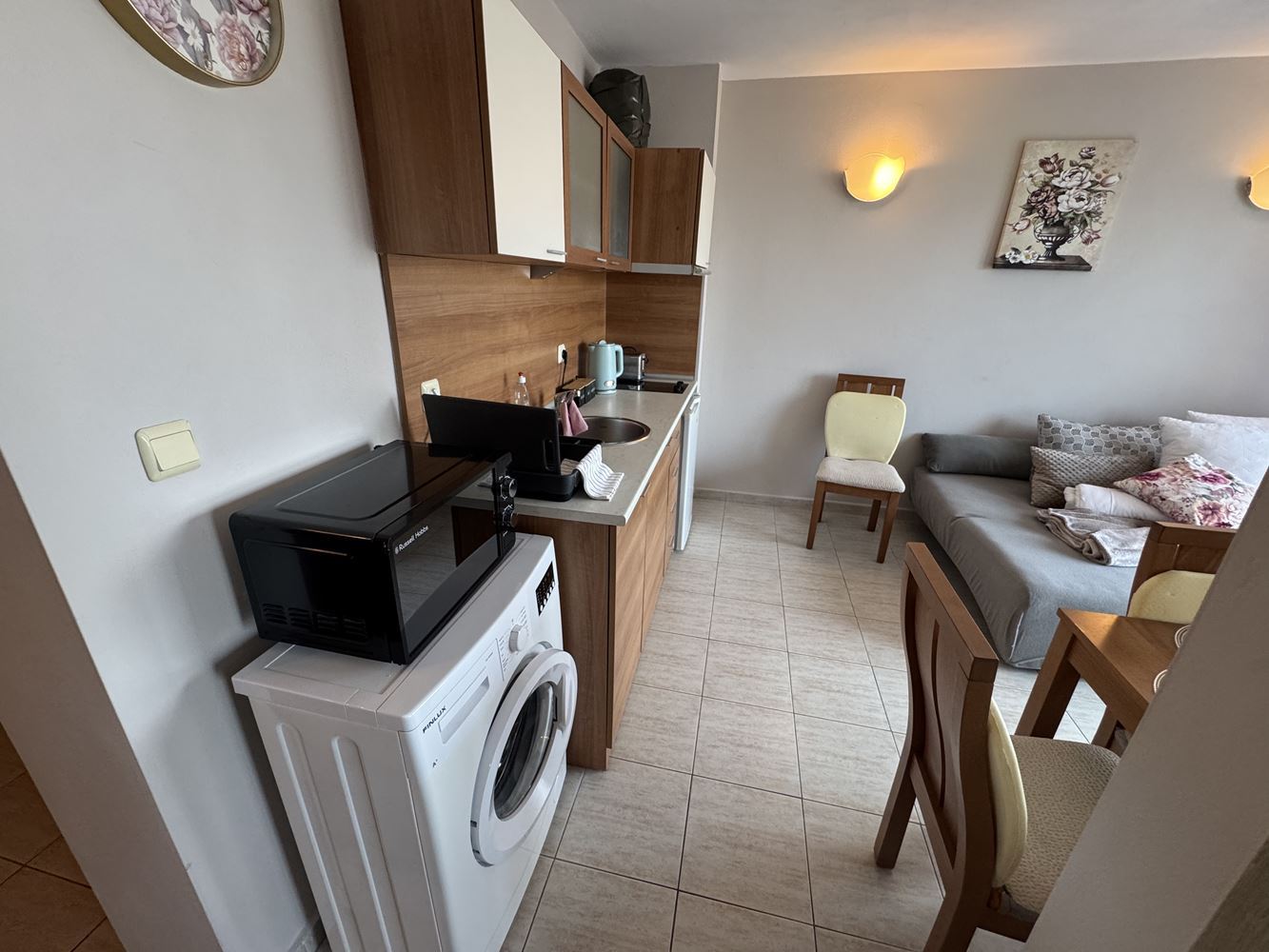 One-bedroom apartment with panoramic views in the heart of Sunny Beach