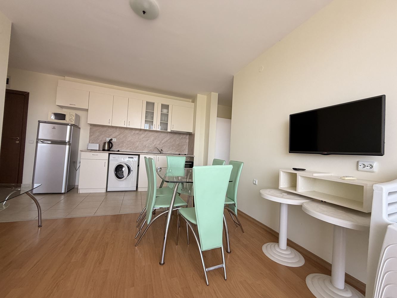 Spacious Apartment with Two Bedrooms in Sunny Beach – Panoramic View and Quiet Location