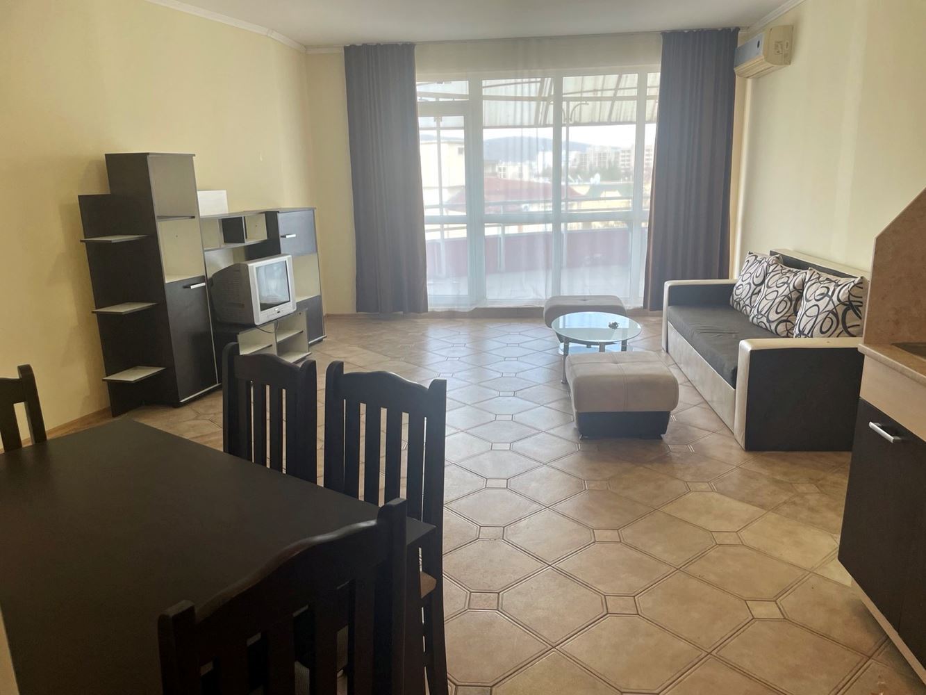 Spacious Panoramic Two-Bedroom Apartment in Sunny Beach