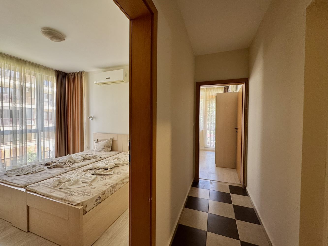Discover your new seaside home - a two-bedroom apartment in the central part of Sunny Beach