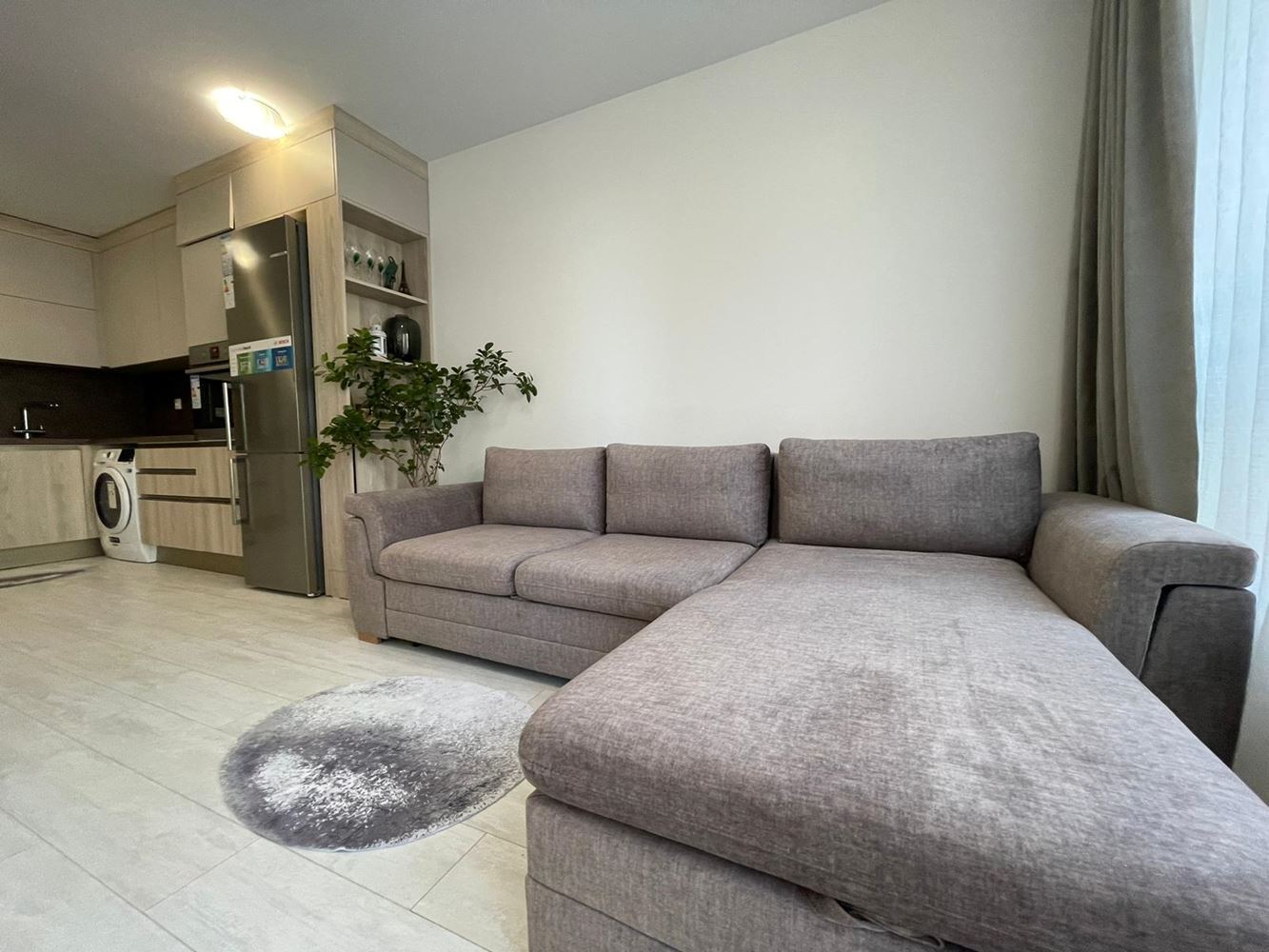 Furnished One-Bedroom Apartment without Maintenance Fee in Sarafovo