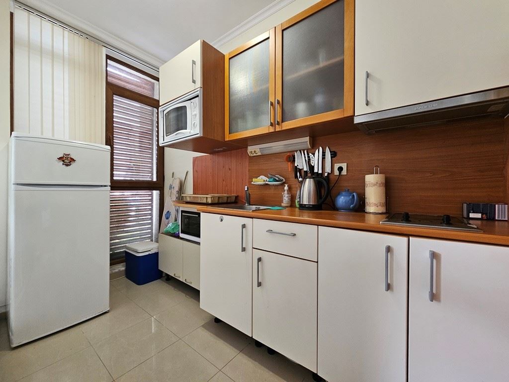 Spacious studio with pool view in Sunny Beach – comfort and excellent location near Cacao Beach