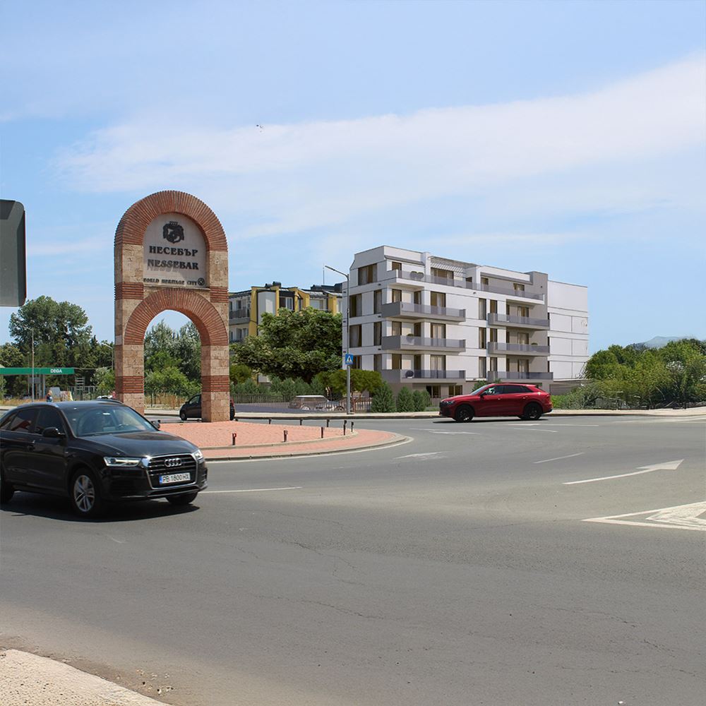 New one-bedroom apartment in the Cherno More district, Nessebar – your chance for a home by the sea with no maintenance fee