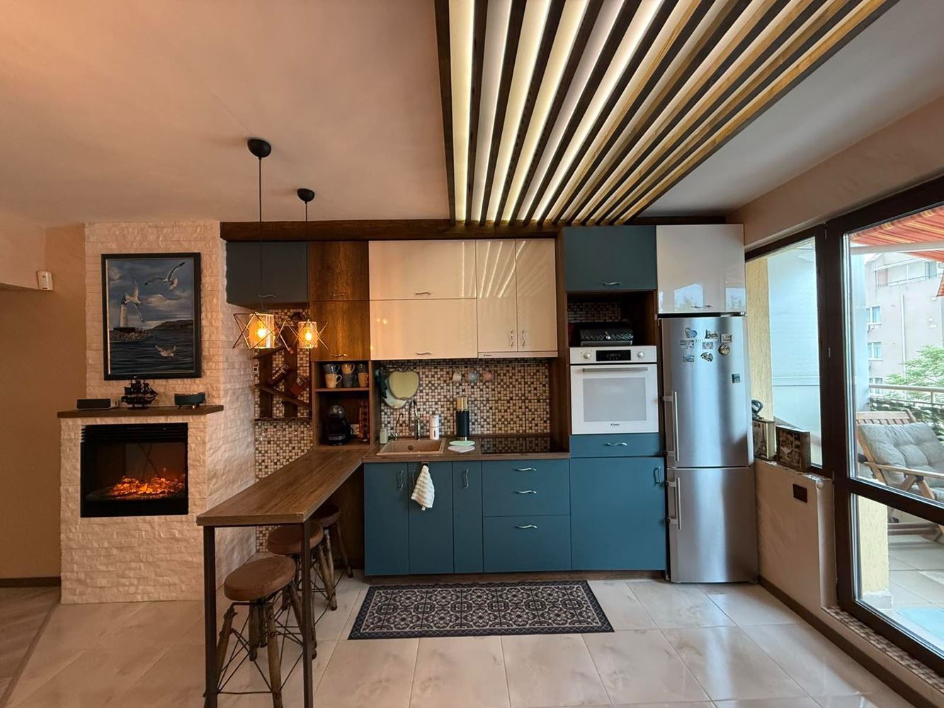 Large Two-Bedroom Apartment Opposite the Sanatorium in Pomorie – Three Terraces, Walk-In Wardrobe and Two Bathrooms