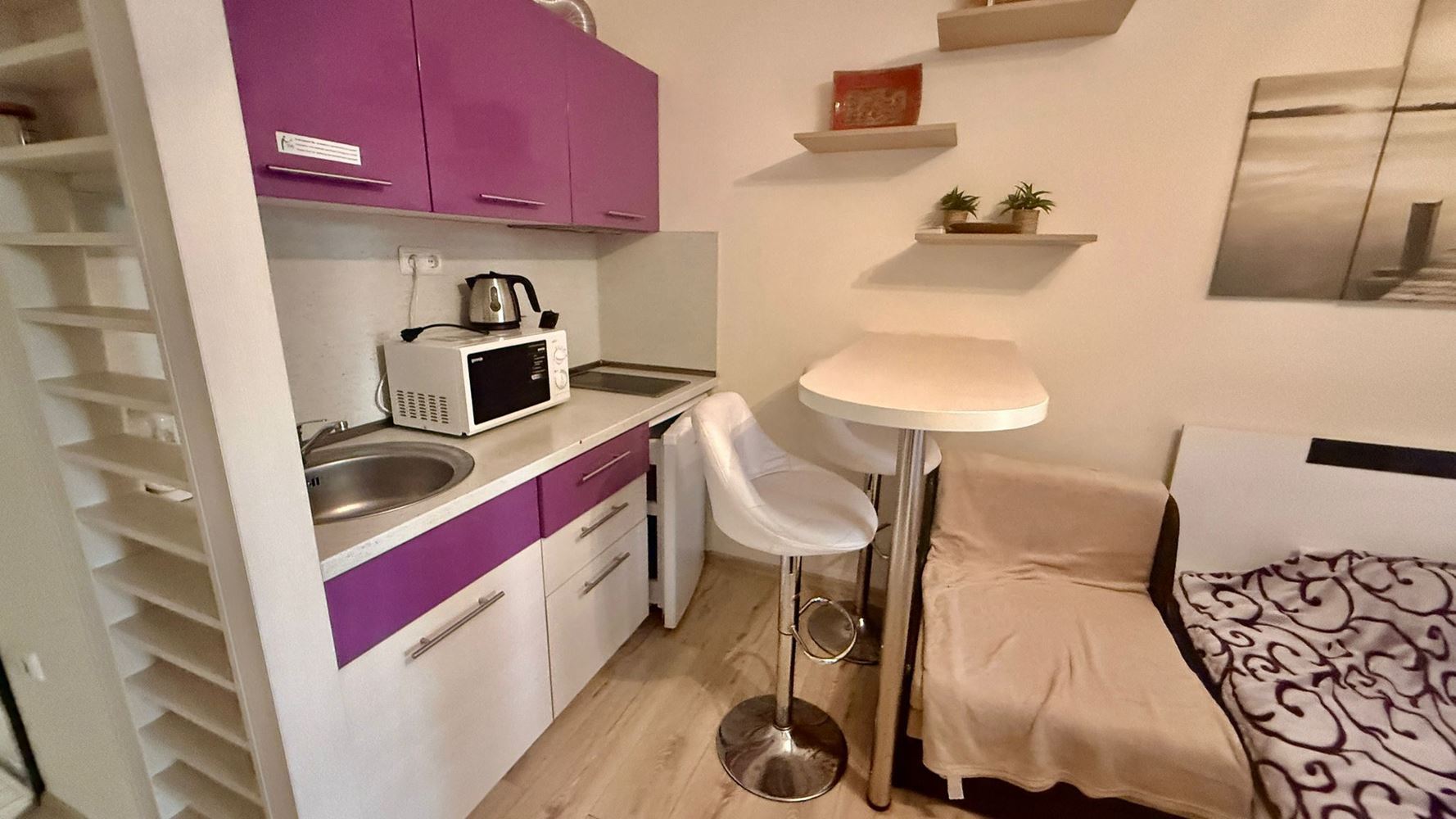 Stylishly Furnished Studio in a Luxury Complex in the Center of Sunny Beach – High-Class Comfort