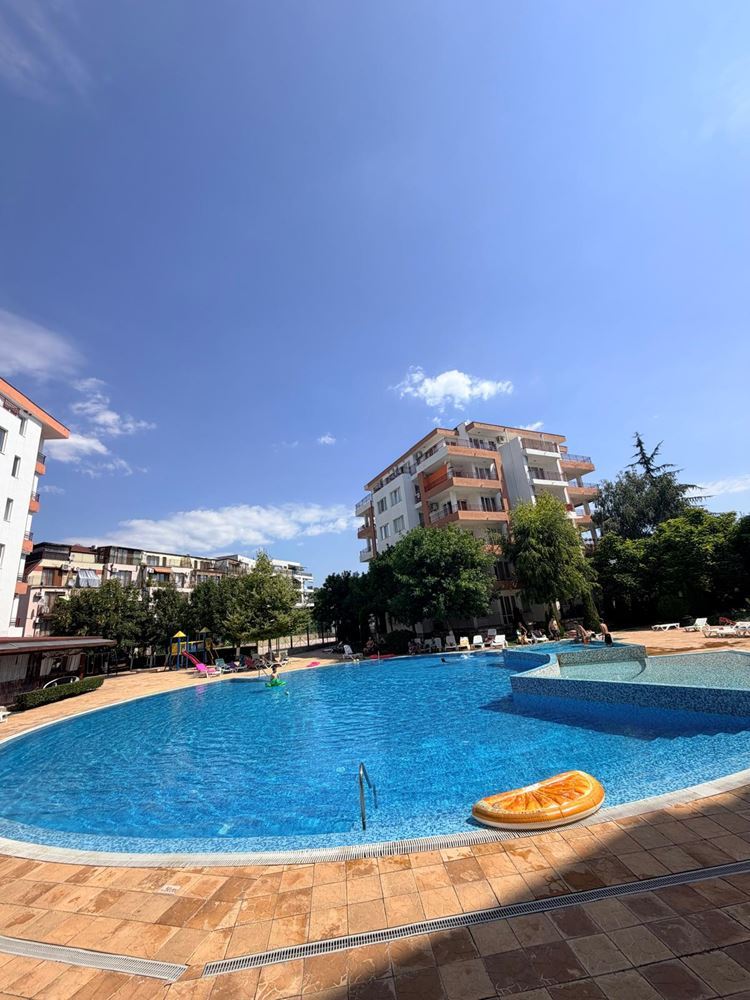 Spacious Studio on the First Line in Ravda – with an Option for Installment Payments