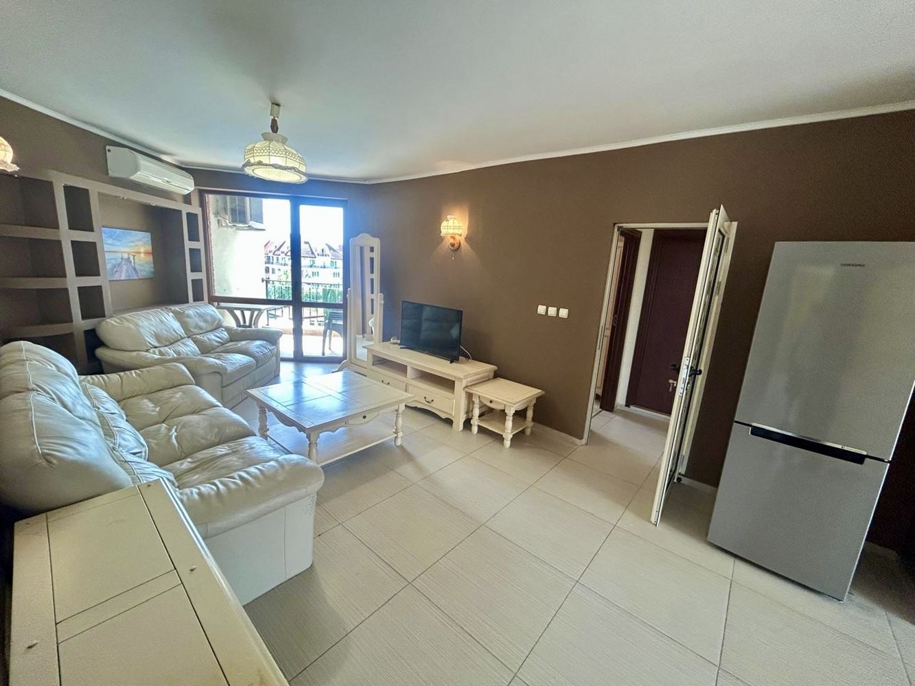 Spacious Apartment with Two Bedrooms in Nessebar – Two Terraces and Possibility of a Third Bedroom