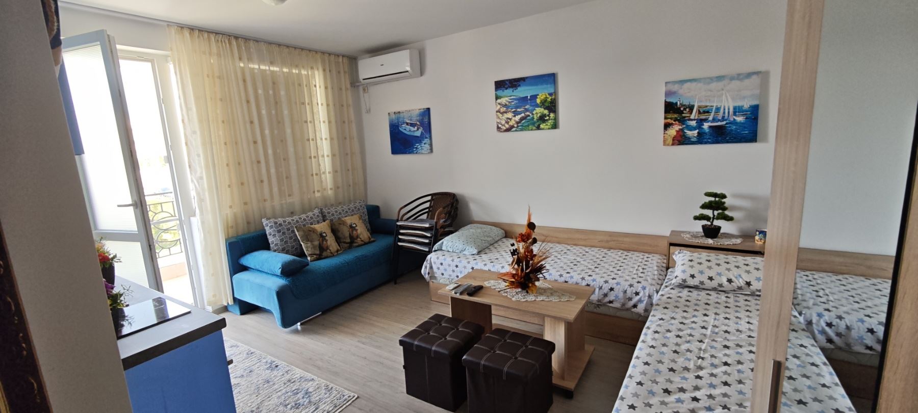 Cozy Furnished Studio in Ravda – Close to the Sea and with a Low Maintenance Fee
