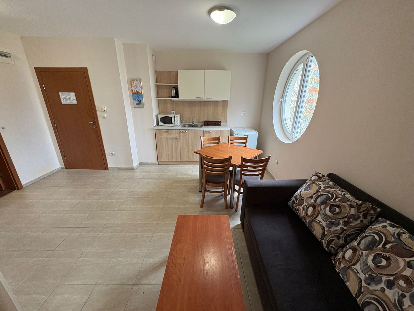 Two-Bedroom Apartment 300 Meters from the Beach in the Center of Sunny Beach
