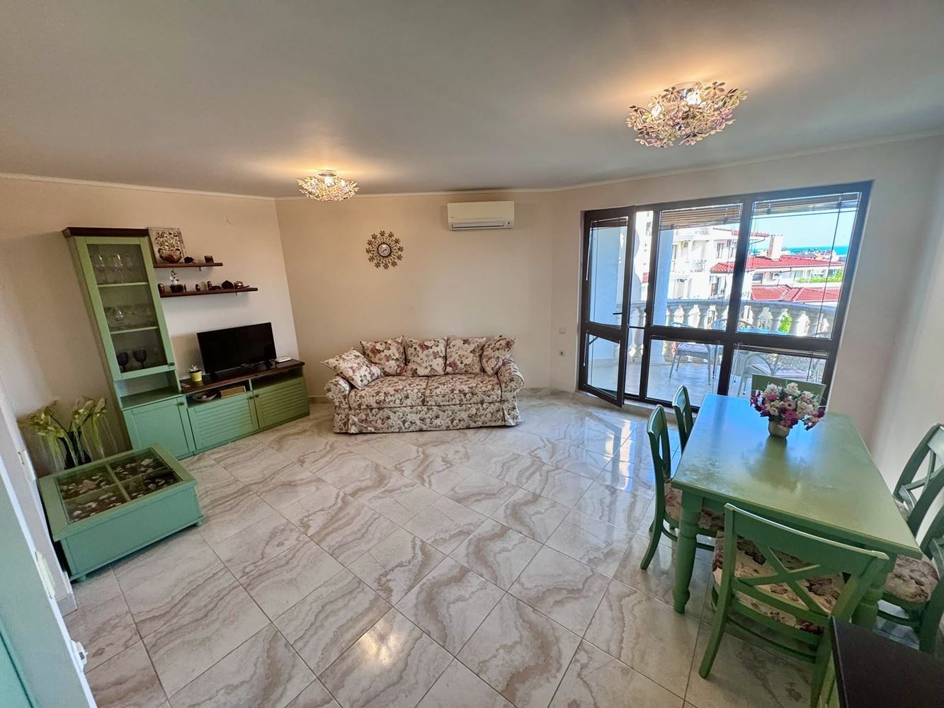 Spacious Two-Bedroom Apartment with Sea Panorama in a Prestigious Complex in Nessebar – Comfort, Space and Impressive Views