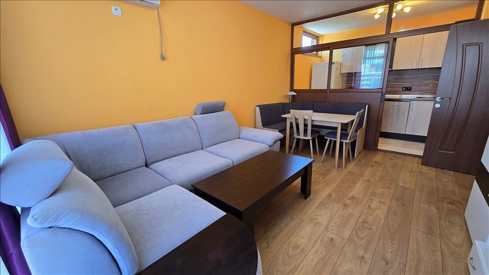 One-bedroom apartment without a maintenance fee in Sarafovo – recently refreshed
