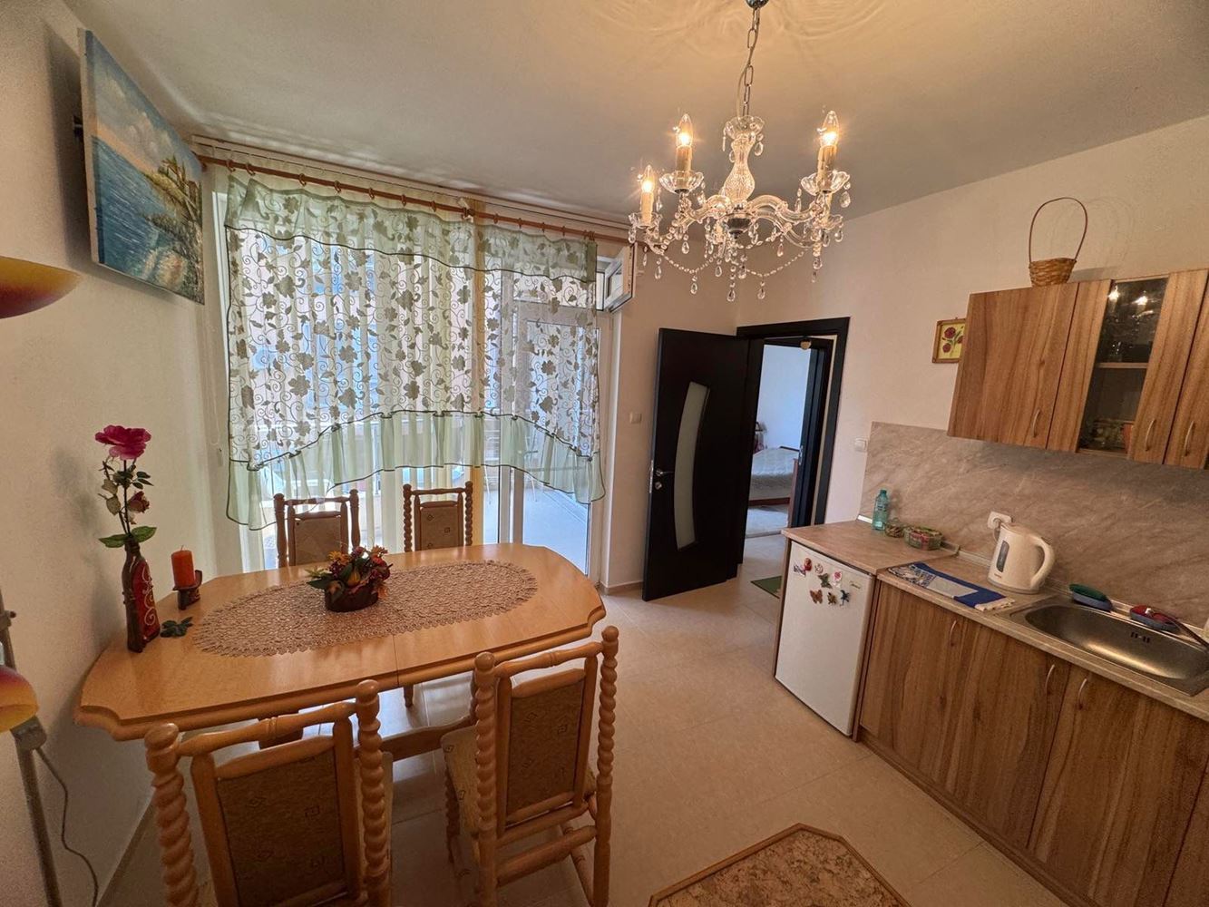 One-Bedroom Apartment 200 m from the Sea in Pomorie – Comfort, Location and Functionality