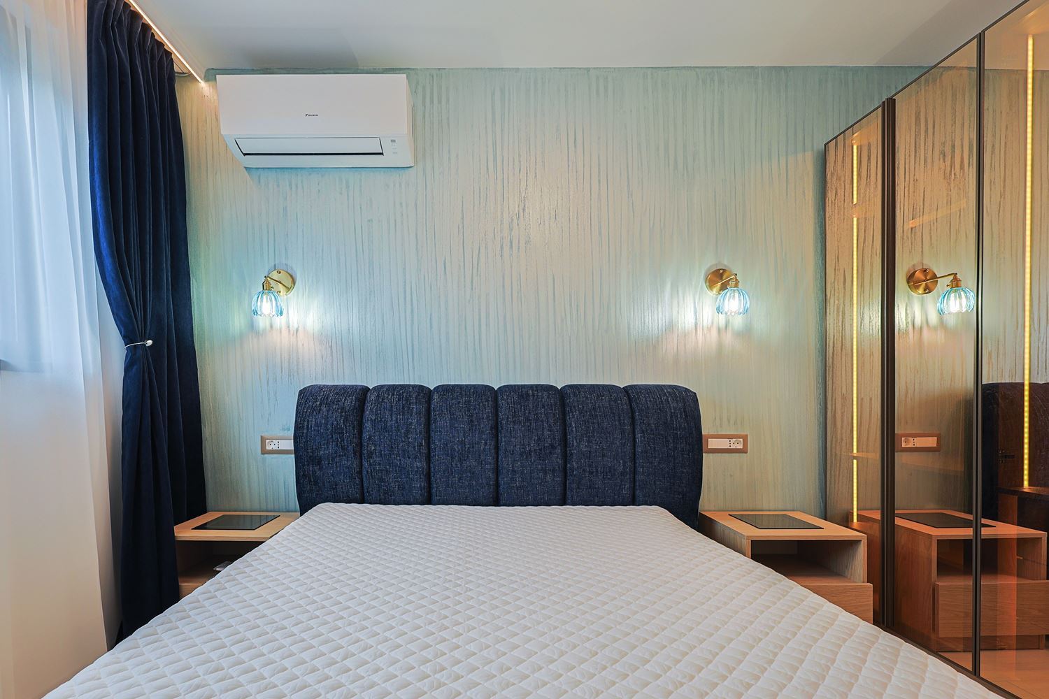 Two-Room Apartment with Sea Views and Designer Renovation in a Green Complex in Sunny Beach