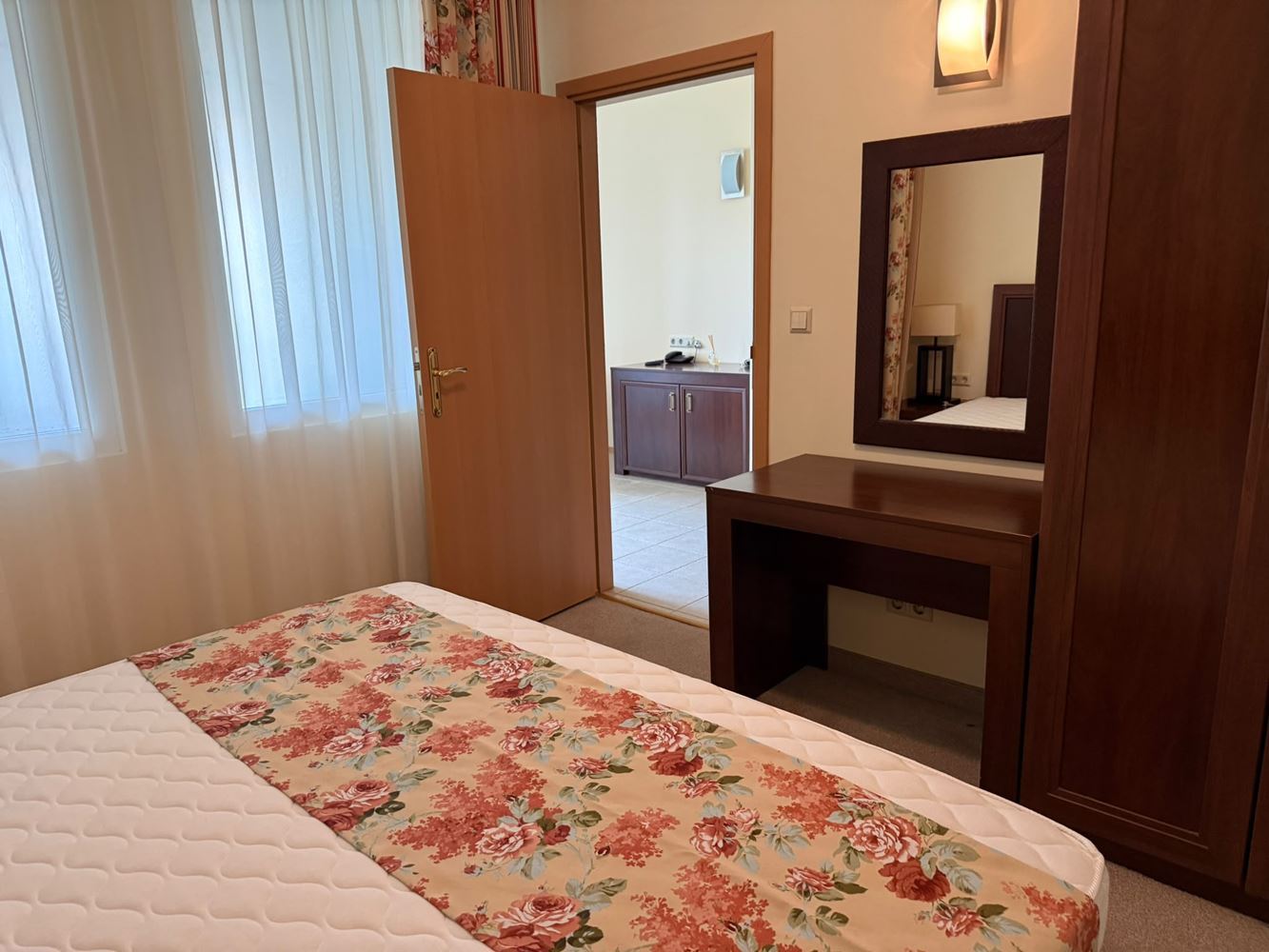 Spacious One-Bedroom Apartment on the First Line in Pomorie