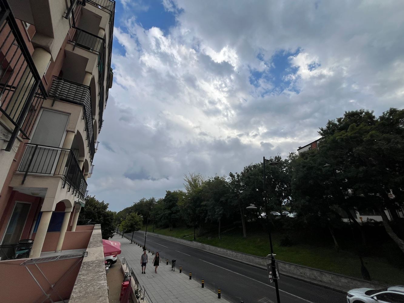 Excellent one-bedroom apartment in the heart of Nessebar with a large terrace and beautiful view
