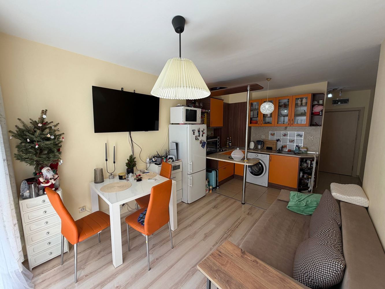 Cozy One-Bedroom Apartment with South-Facing Terrace in Sunny Beach