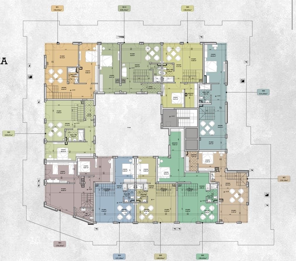 Exclusive duplex apartment with 2 bedrooms and a panoramic terrace in a new building in Slaveykov residential area – space, luxury, and prestige in Burgas