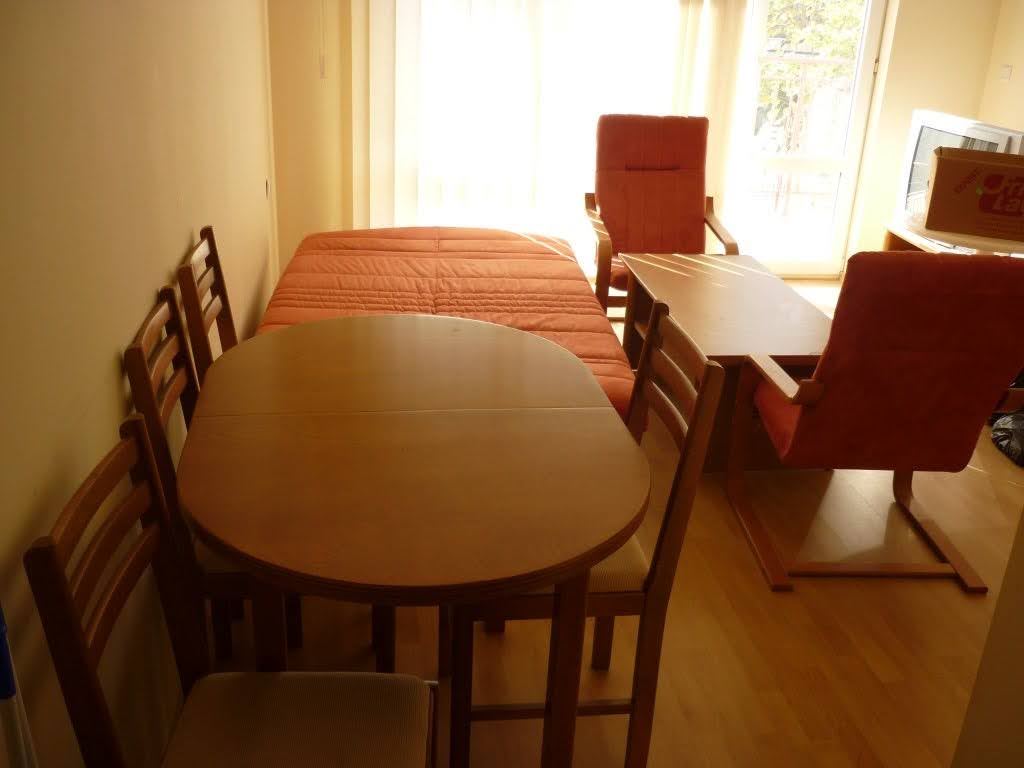 Fully Furnished One-Bedroom Apartment on the Beachfront with Sea View in Elenite