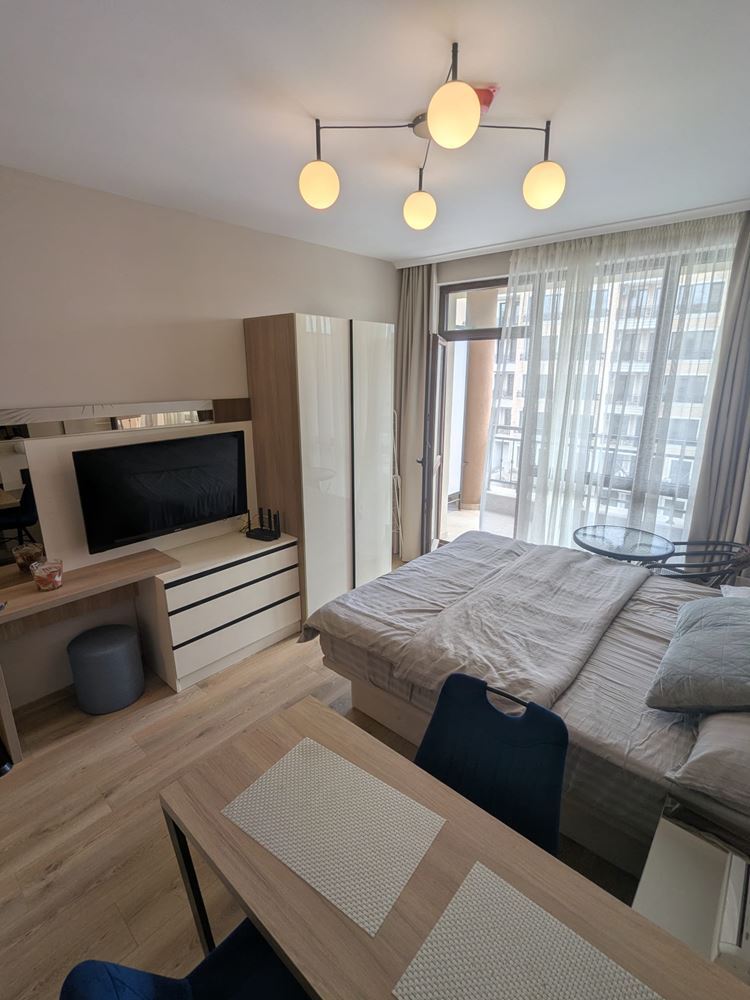 Studio with sea view in Sveti Vlas – comfort, tranquility, and nature in an impressive complex