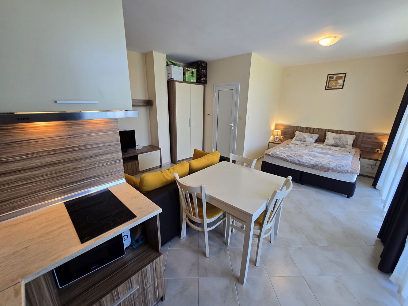 Sunny Beach – Spacious Studio with Excellent Potential for Conversion into a Small One-Bedroom Apartment