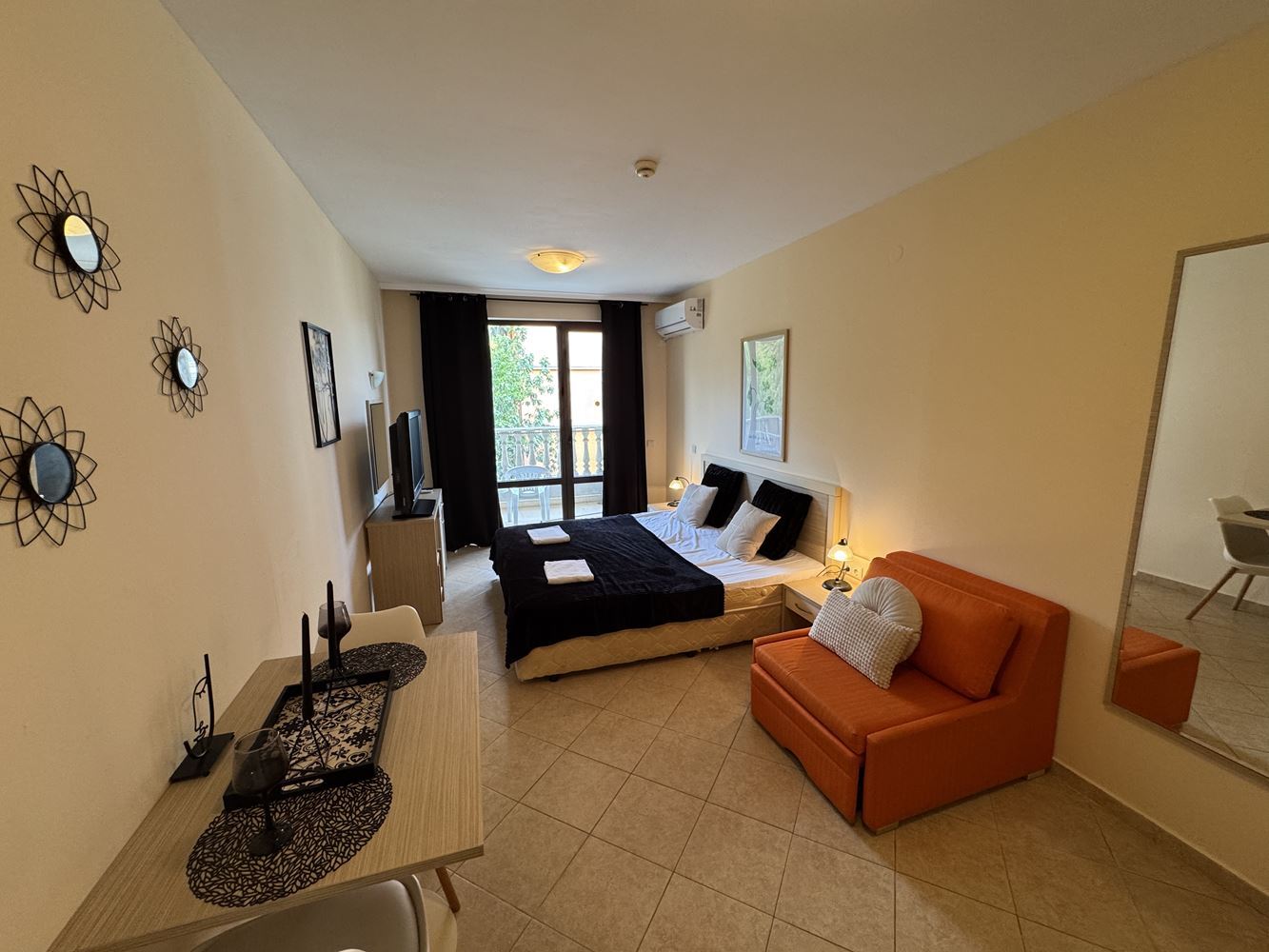 Studio in the Heart of Sunny Beach – 400 m from the Beach with Excellent Resort Infrastructure