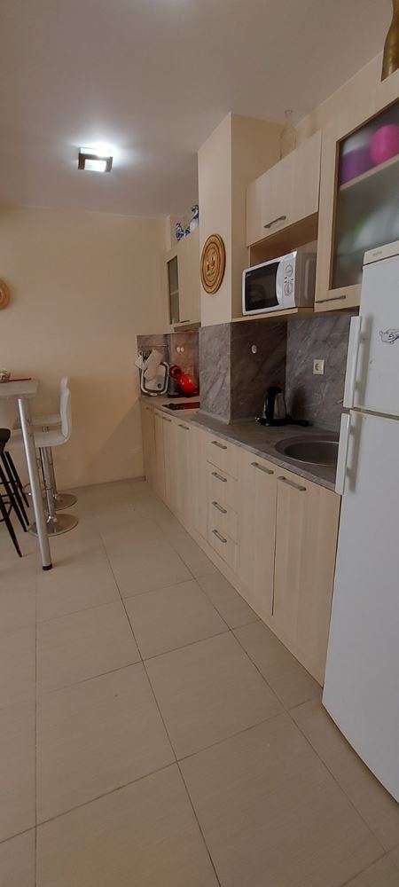 Cozy Apartment Near the Sea with a Spacious Terrace and Low Maintenance Fee Between Sunny Beach and Sveti Vlas