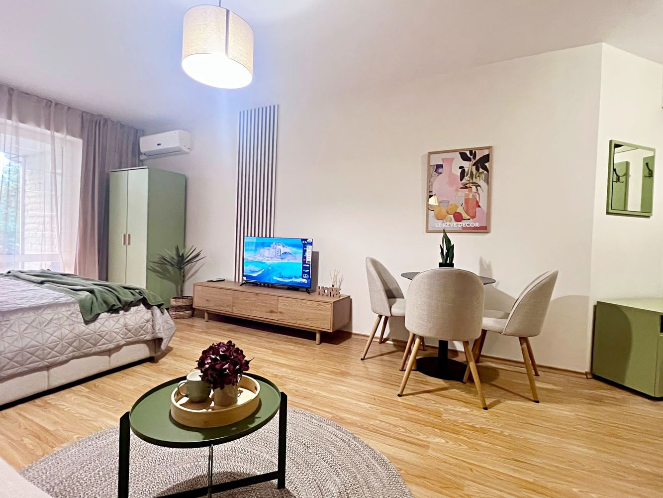 Studio with designer renovation in Sveti Vlas – only 200 m from the sea