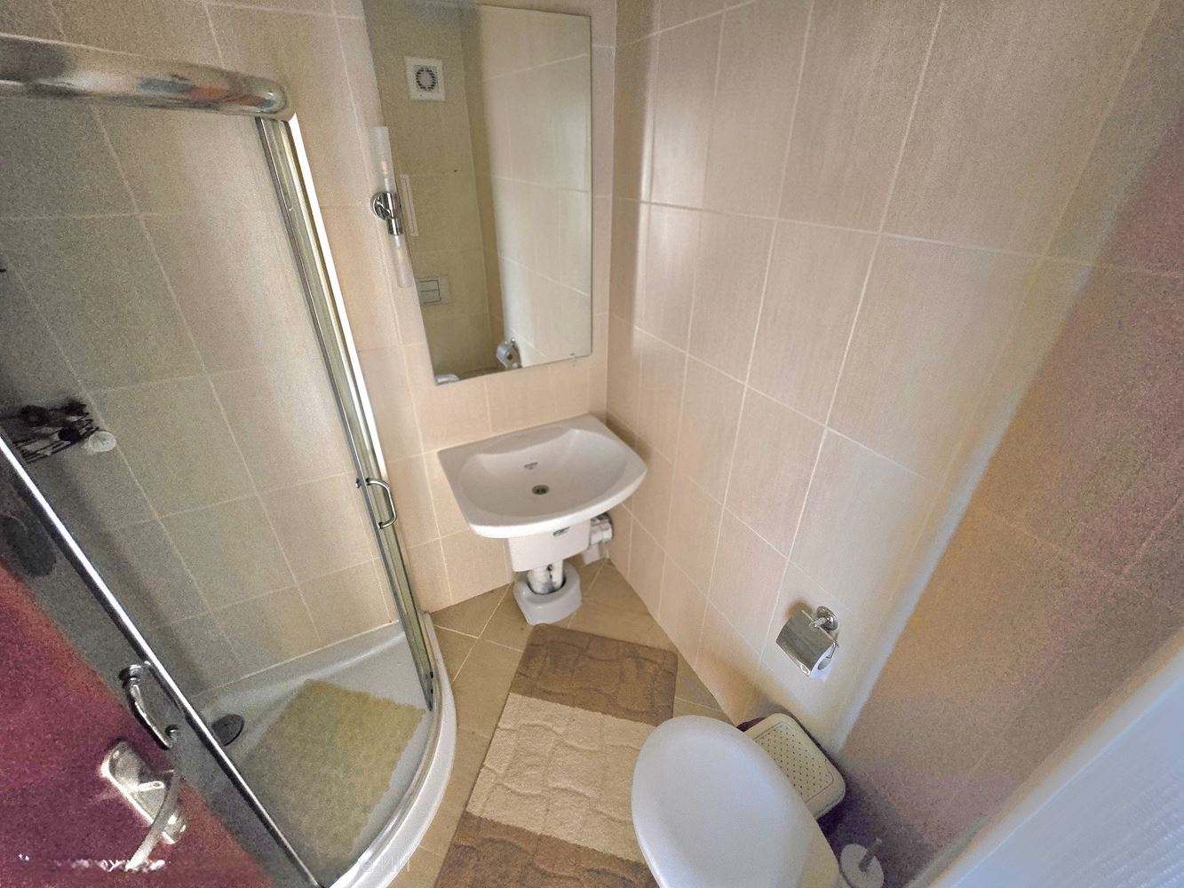Panoramic Sea View on the First Line – Furnished One-Bedroom Apartment in Sveti Vlas