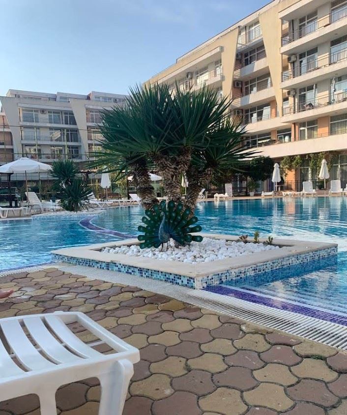 Spacious studio in Sunny Beach – excellent property with amenities and tranquility