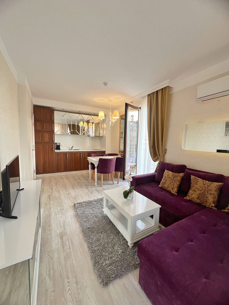 Luxury One-Bedroom Apartment with Sea View in a Prestigious Complex 200 Metres from the Beach in Sveti Vlas