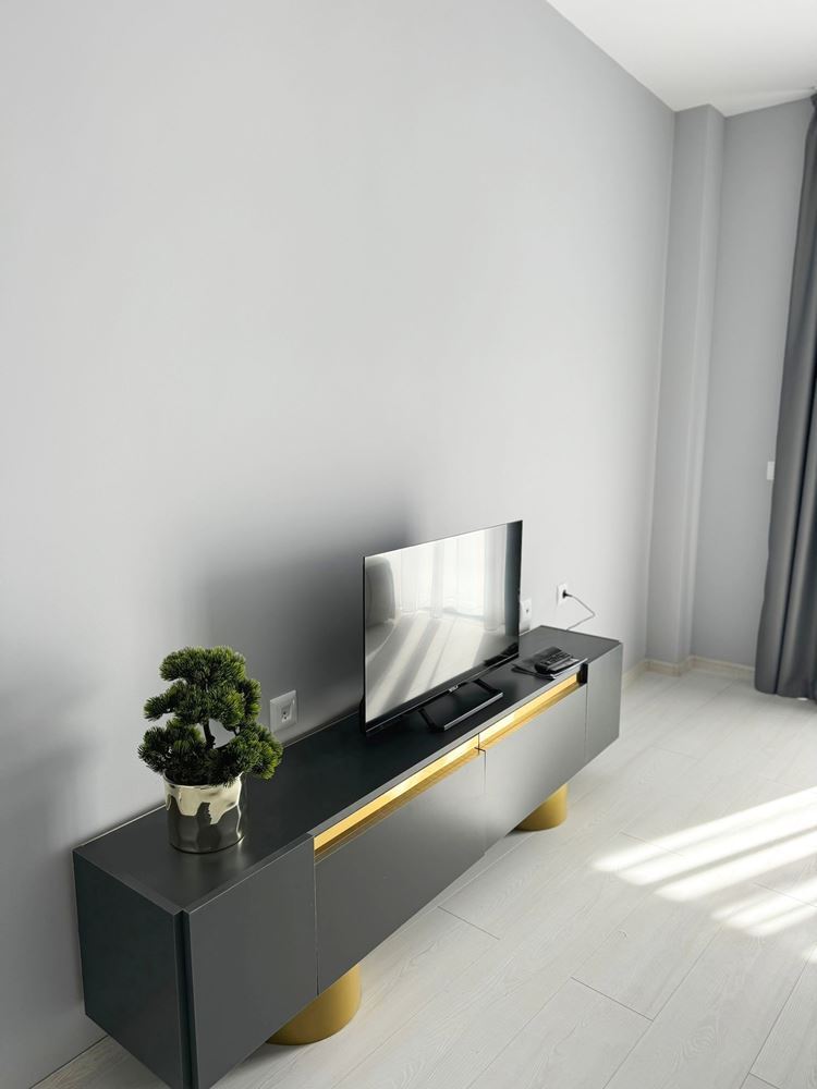 Elegant Apartment with Two Bedrooms and Panoramic Sea View on the First Sea Line in Sunny Beach