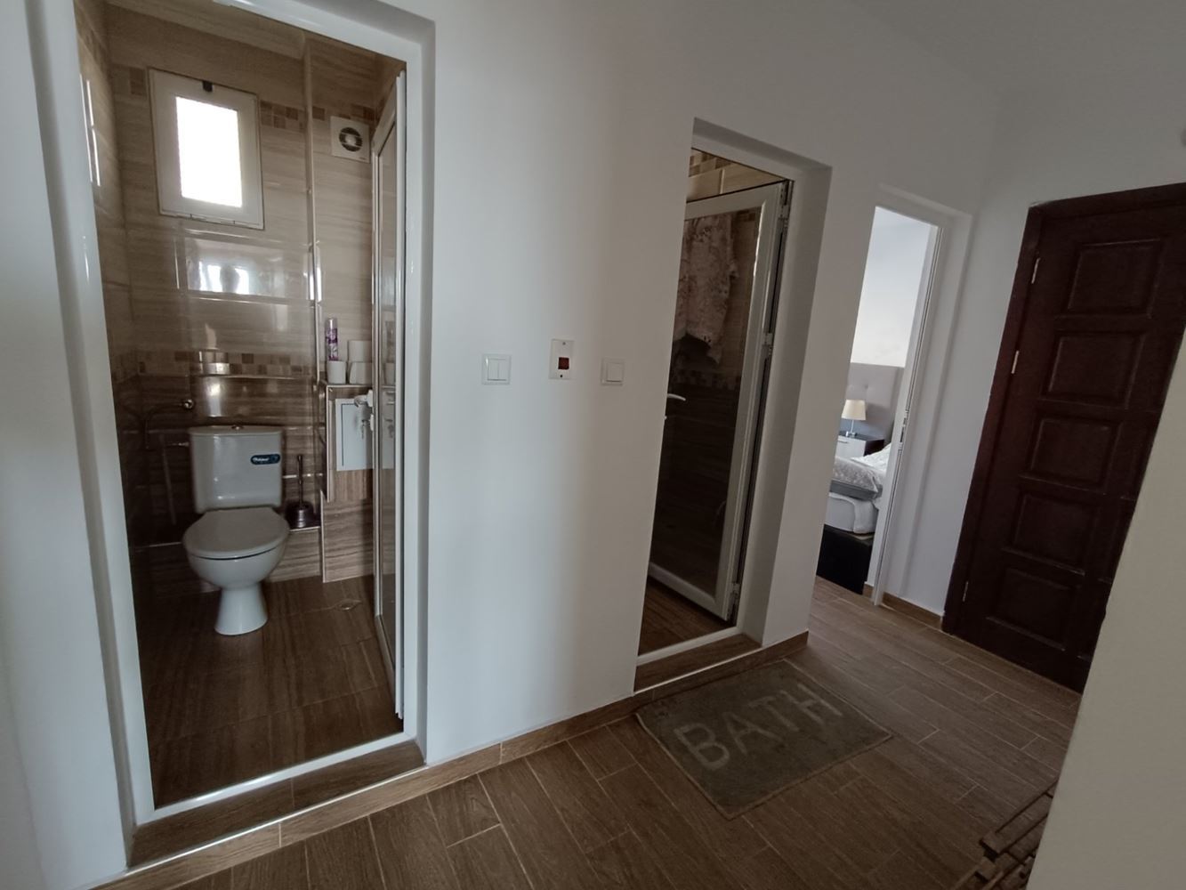 Apartment with two bedrooms and sea view with no maintenance fee in Sveti Vlas