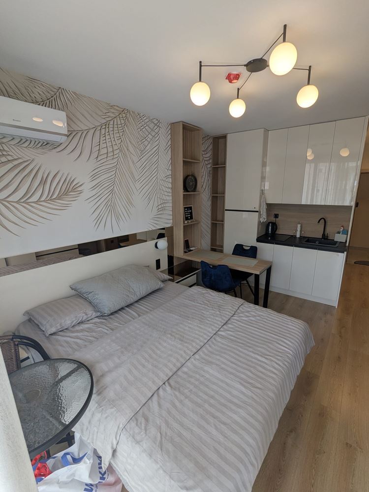 Studio with sea view in Sveti Vlas – comfort, tranquility, and nature in an impressive complex