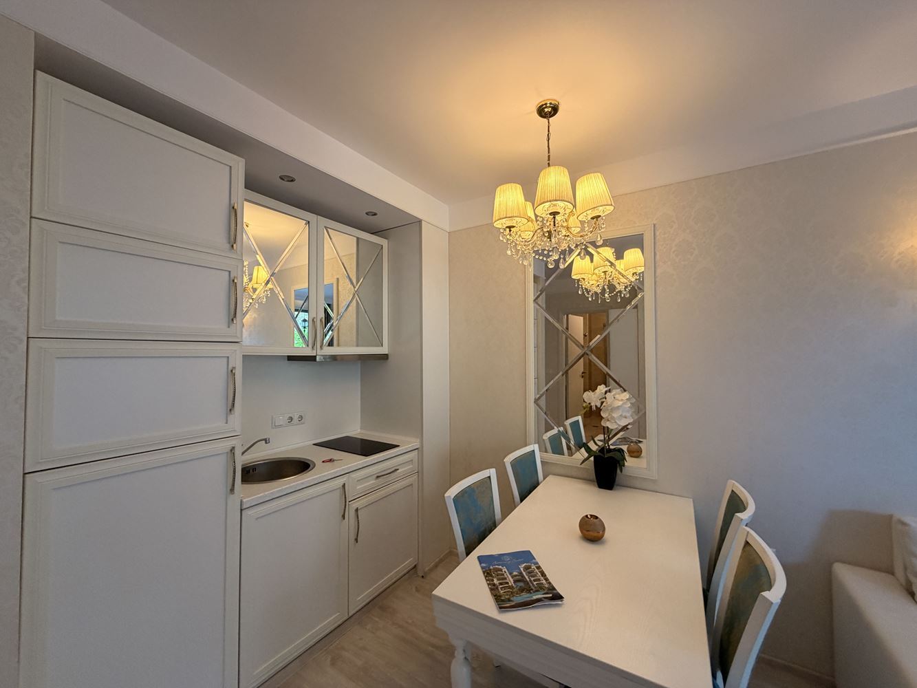 One-Bedroom Apartment with a View of the Park and Swimming Pool in a Prestigious Complex in Sunny Beach