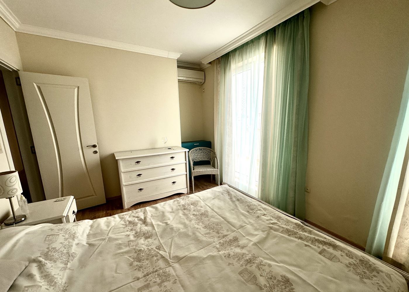 Spacious Two-Bedroom Apartment with Sea Panorama in Ravda