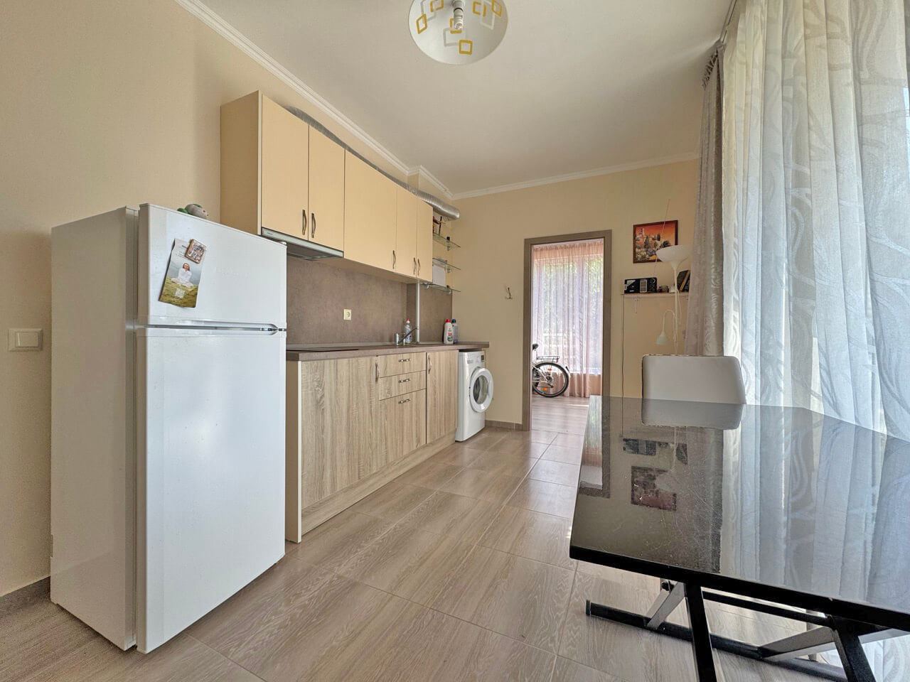 Apartment with Two Bedrooms and Pool View in a Modern Complex in Sunny Beach